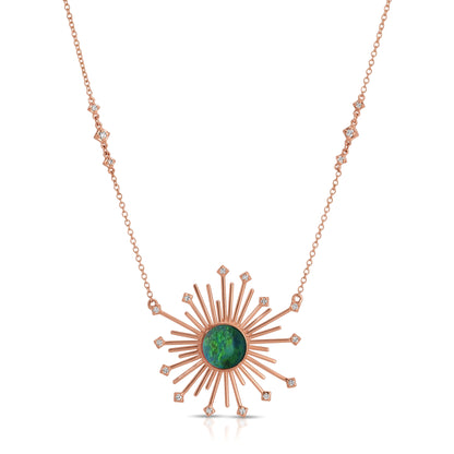 Glow necklace- Round