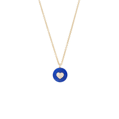 Co-exist - The Heart Necklace on Gemstone