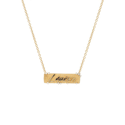 Bar Name necklace