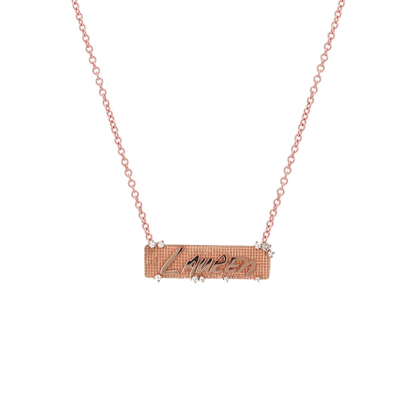 Bar Name necklace