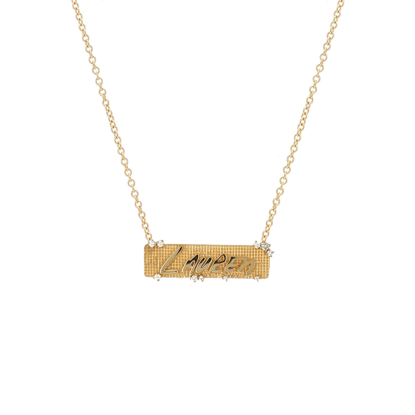 Bar Name necklace