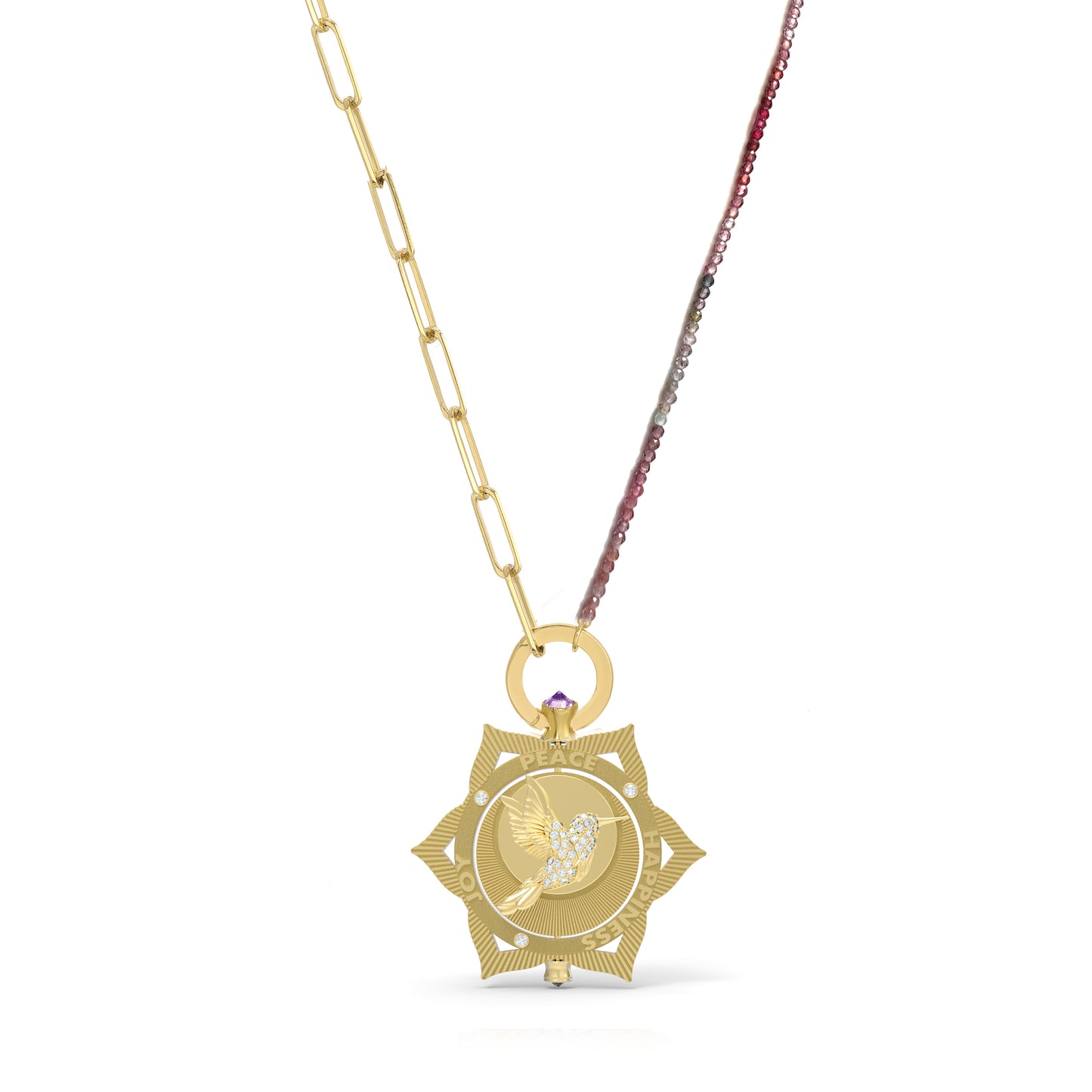 large Joy medallion