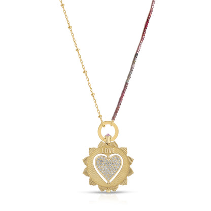 large Love medallion