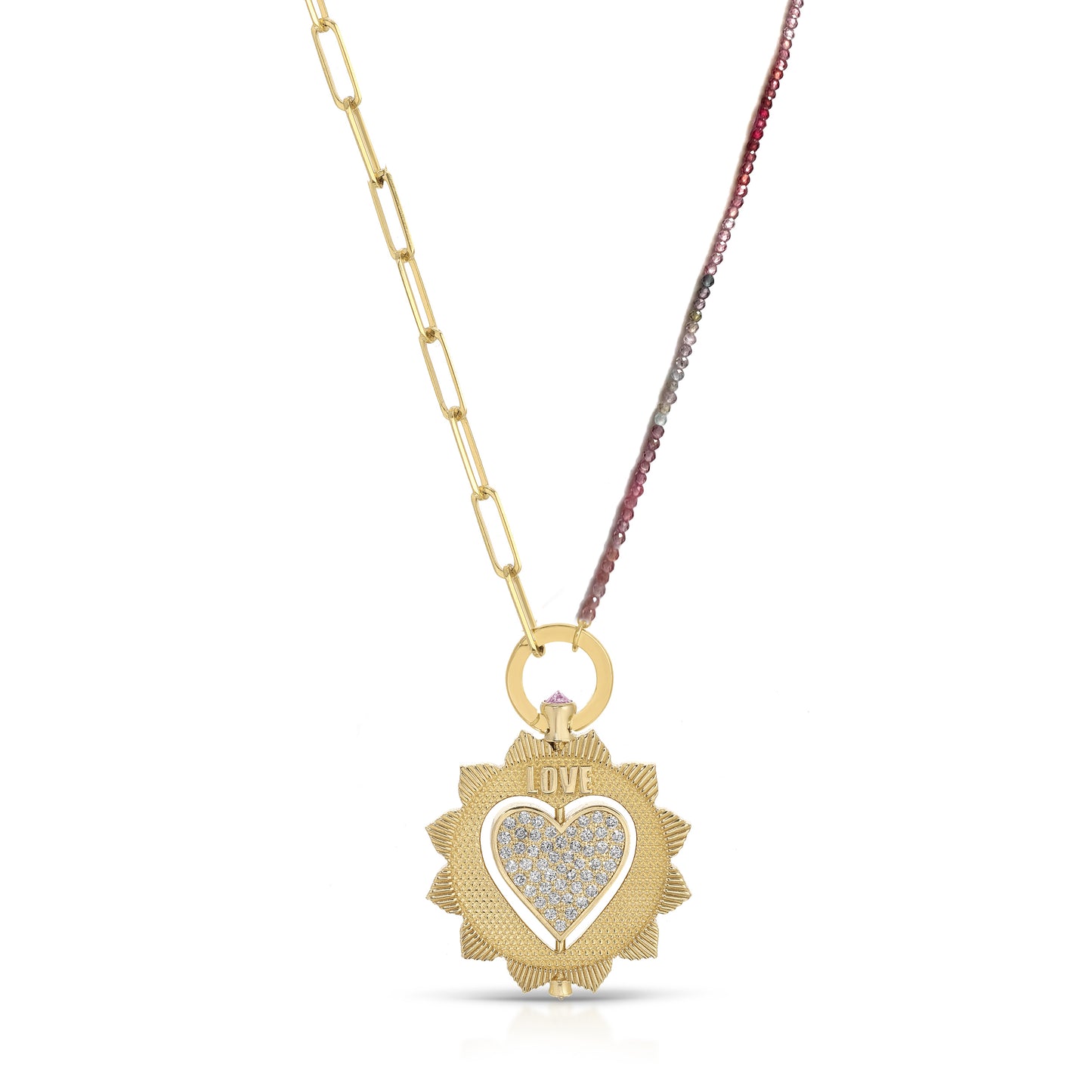 large Love medallion