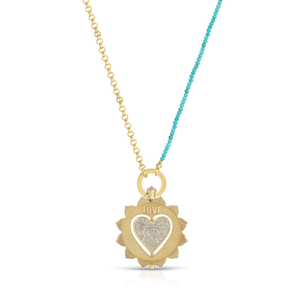 large Love medallion