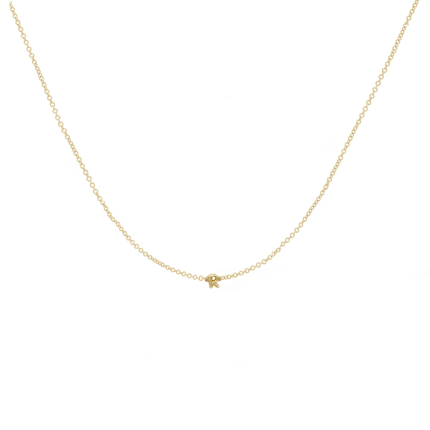 Mini 3D bubble Name Necklace