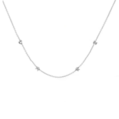 Mini 3D bubble Name Necklace