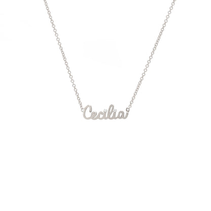 Tiny Treasure Name Necklace