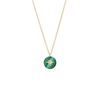 Co-exist - North Star Necklace on Gemstone