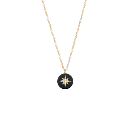 Co-exist - North Star Necklace on Gemstone