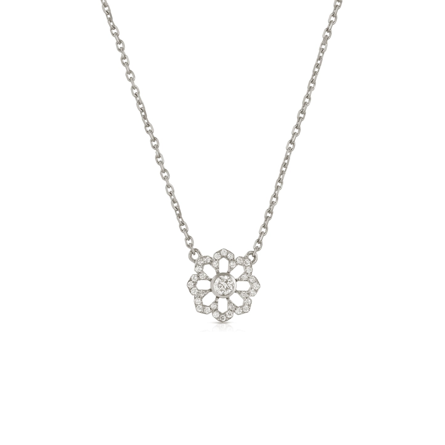 Fleur du Ciel diamond necklace