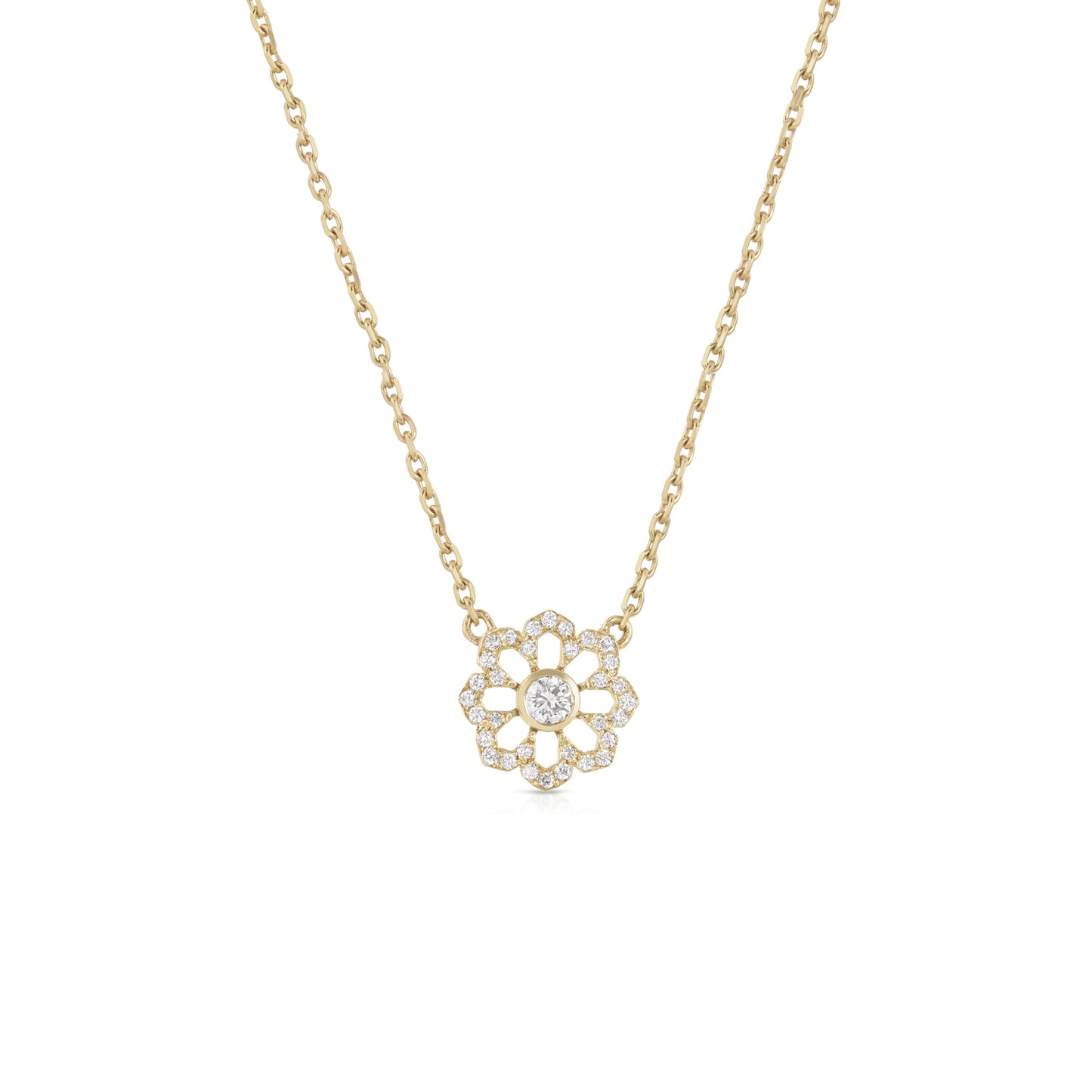 Fleur du Ciel diamond necklace