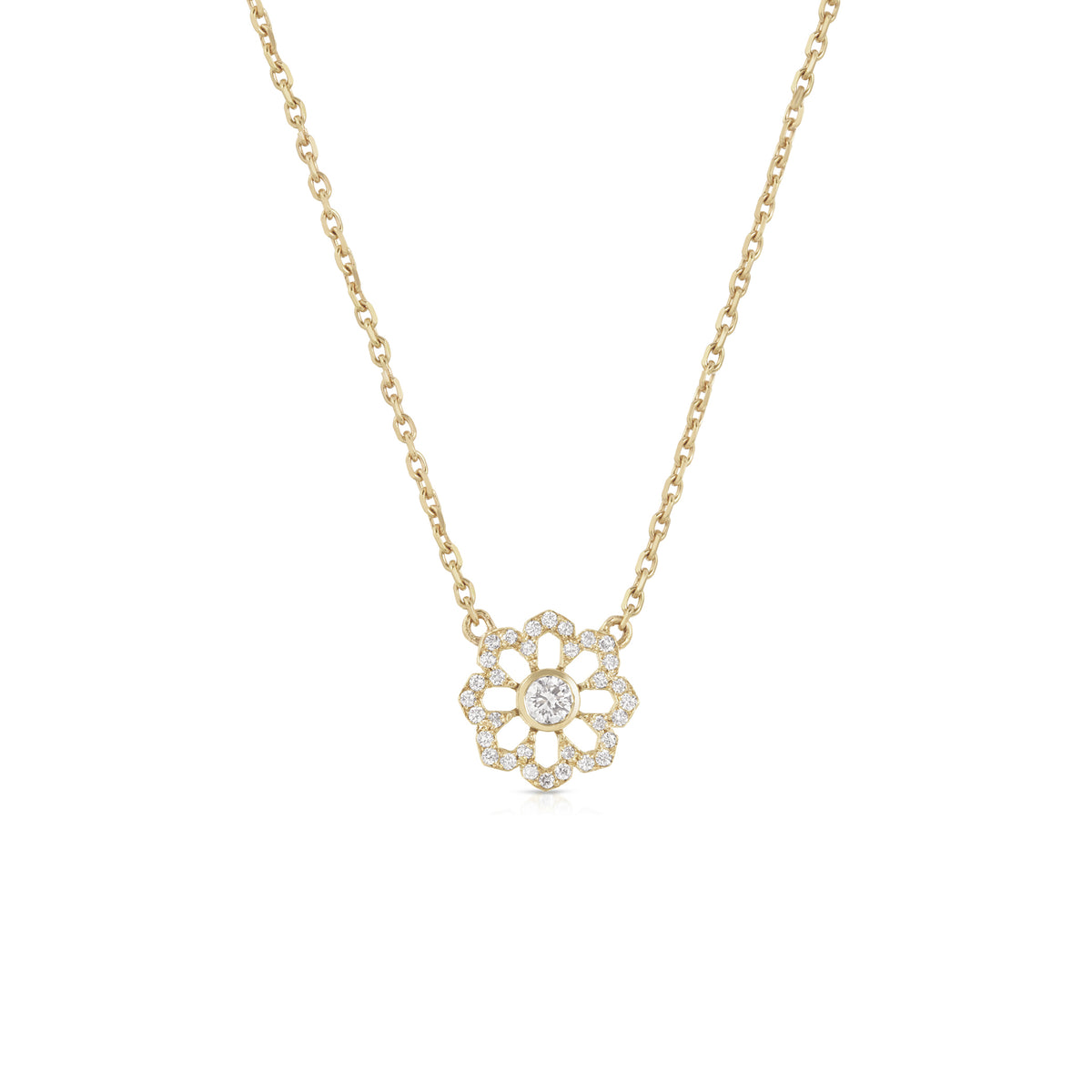Fleur du Ciel diamond necklace