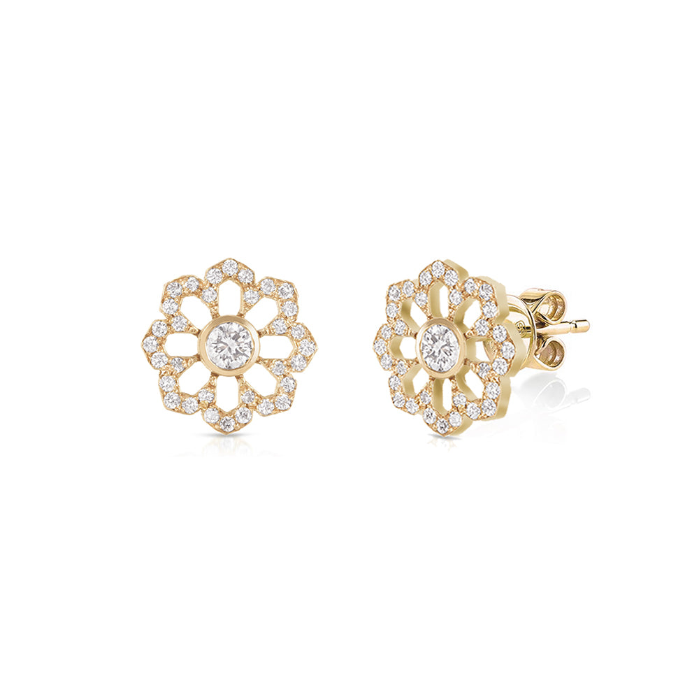 Noush Flower Stud earrings
