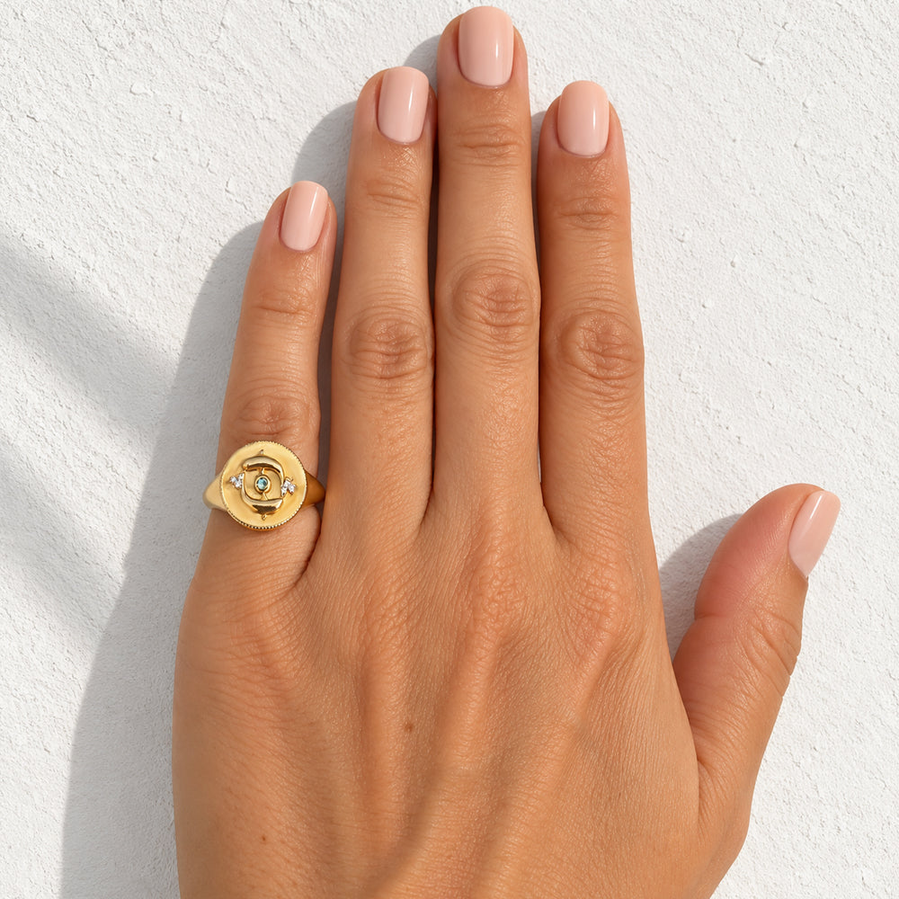 Daric signet ring, LIFE