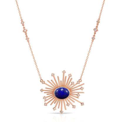 Glow necklace- Oval