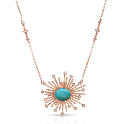 Glow necklace- Oval