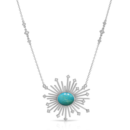 Glow necklace- Oval