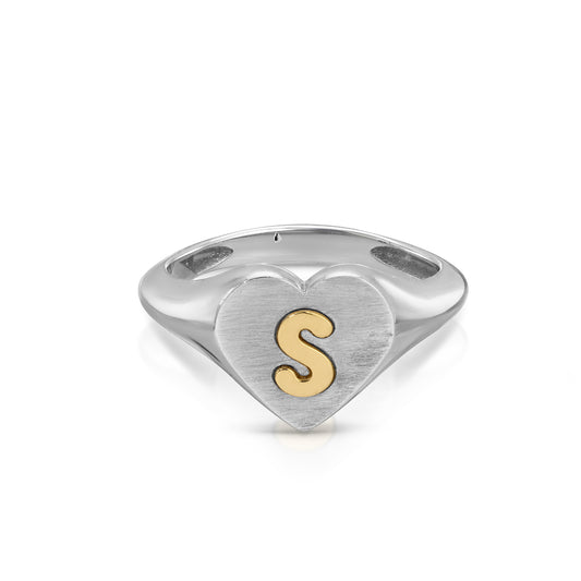 Heart Signet ring