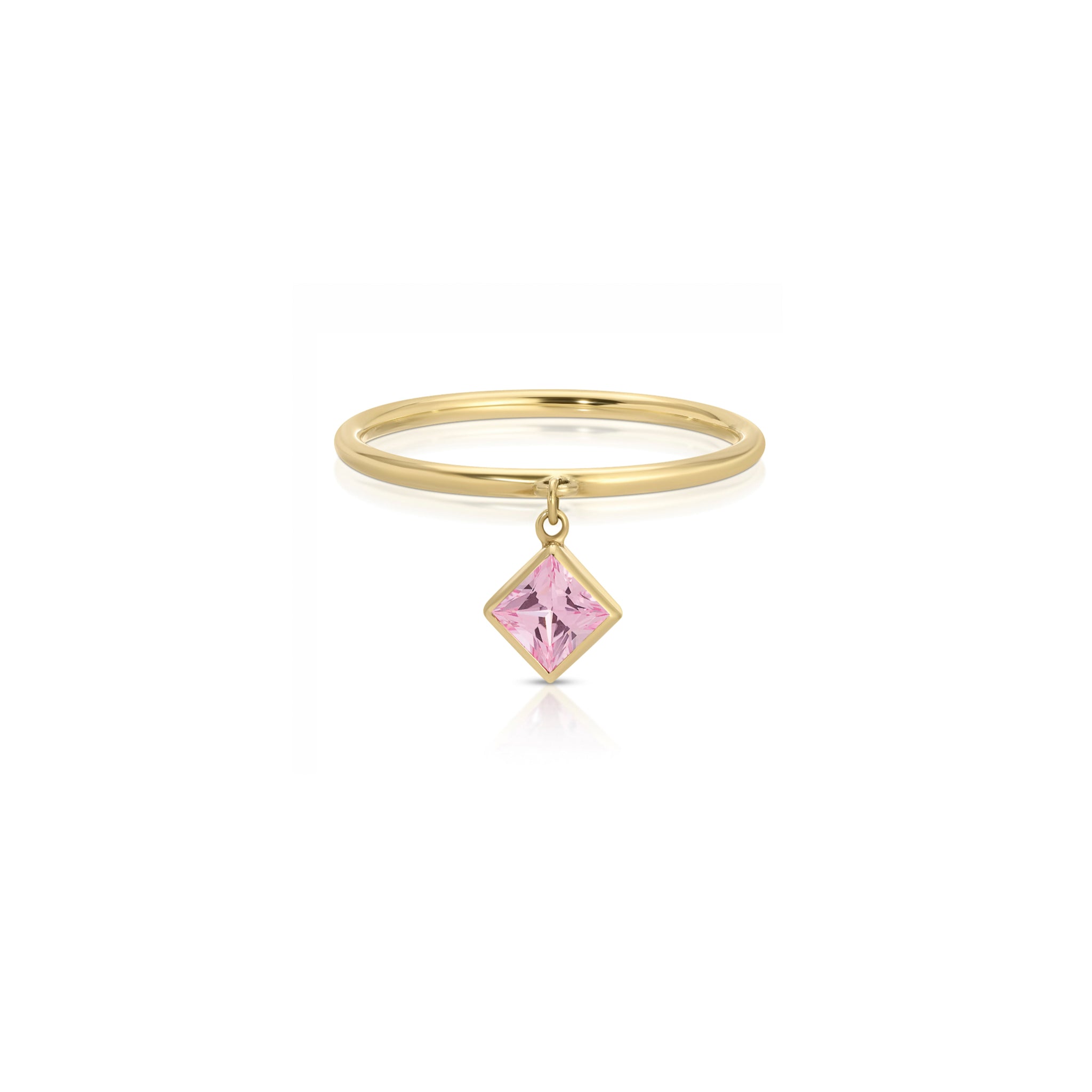 Sample Sale --Peekaboo princess Gold ring