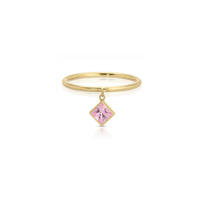 Ready to Ship - Peekaboo princess Gold ring