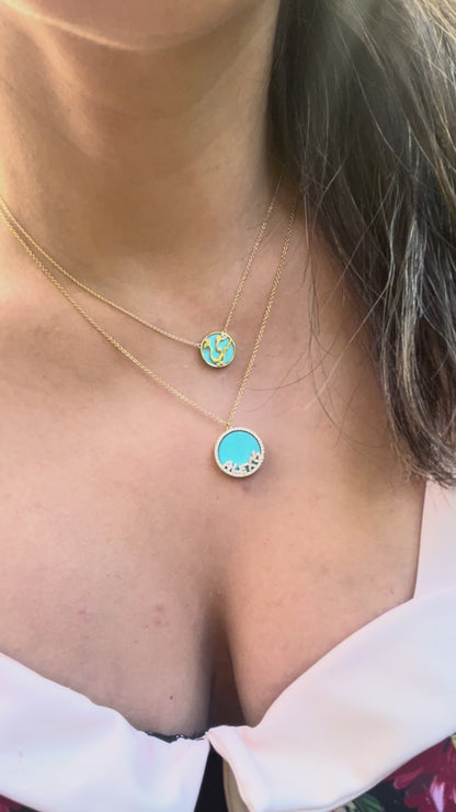 Farsi-Arabic Script Name Necklace On Stones