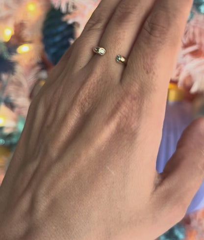 Hide and Seek Birthstone ring