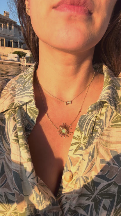 Glow necklace- Round