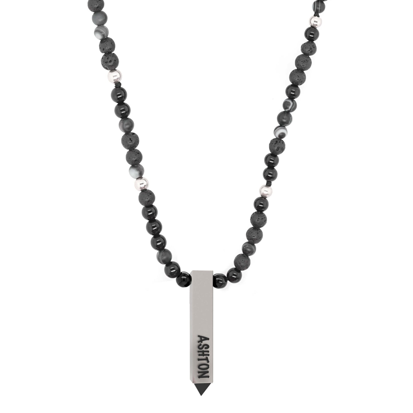 Mens Pentagonal Necklace