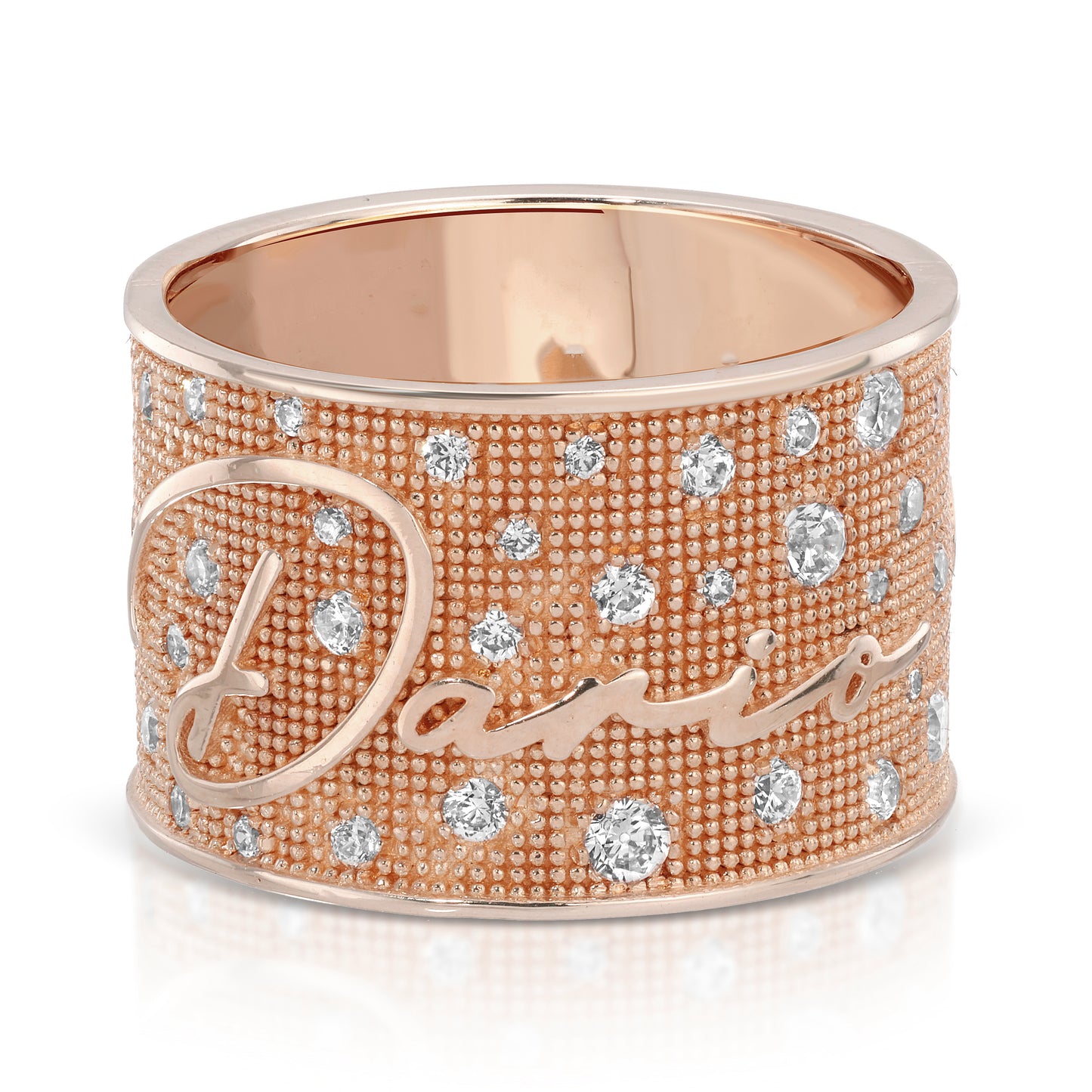 Sprinkle Diamond Name Cigar band