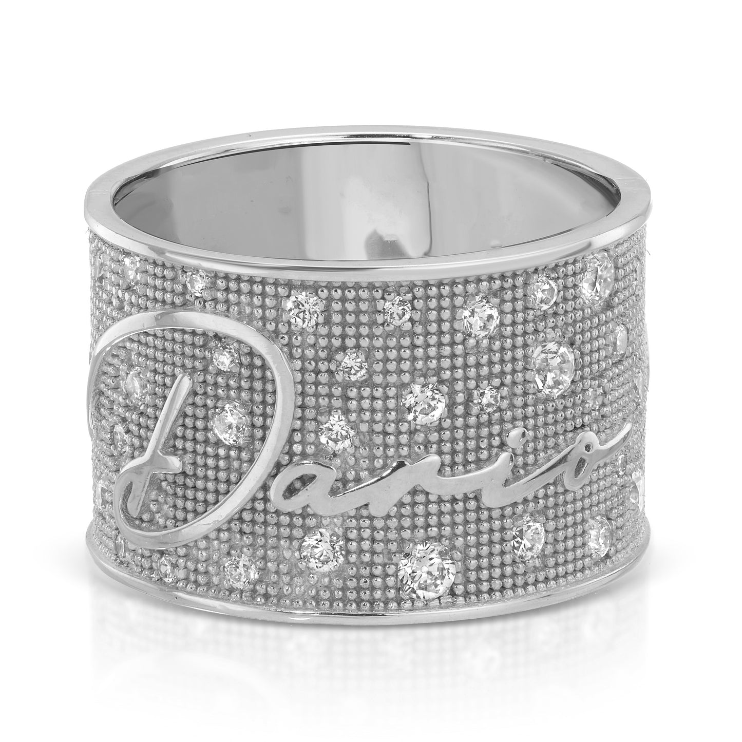Sprinkle Diamond Name Cigar band