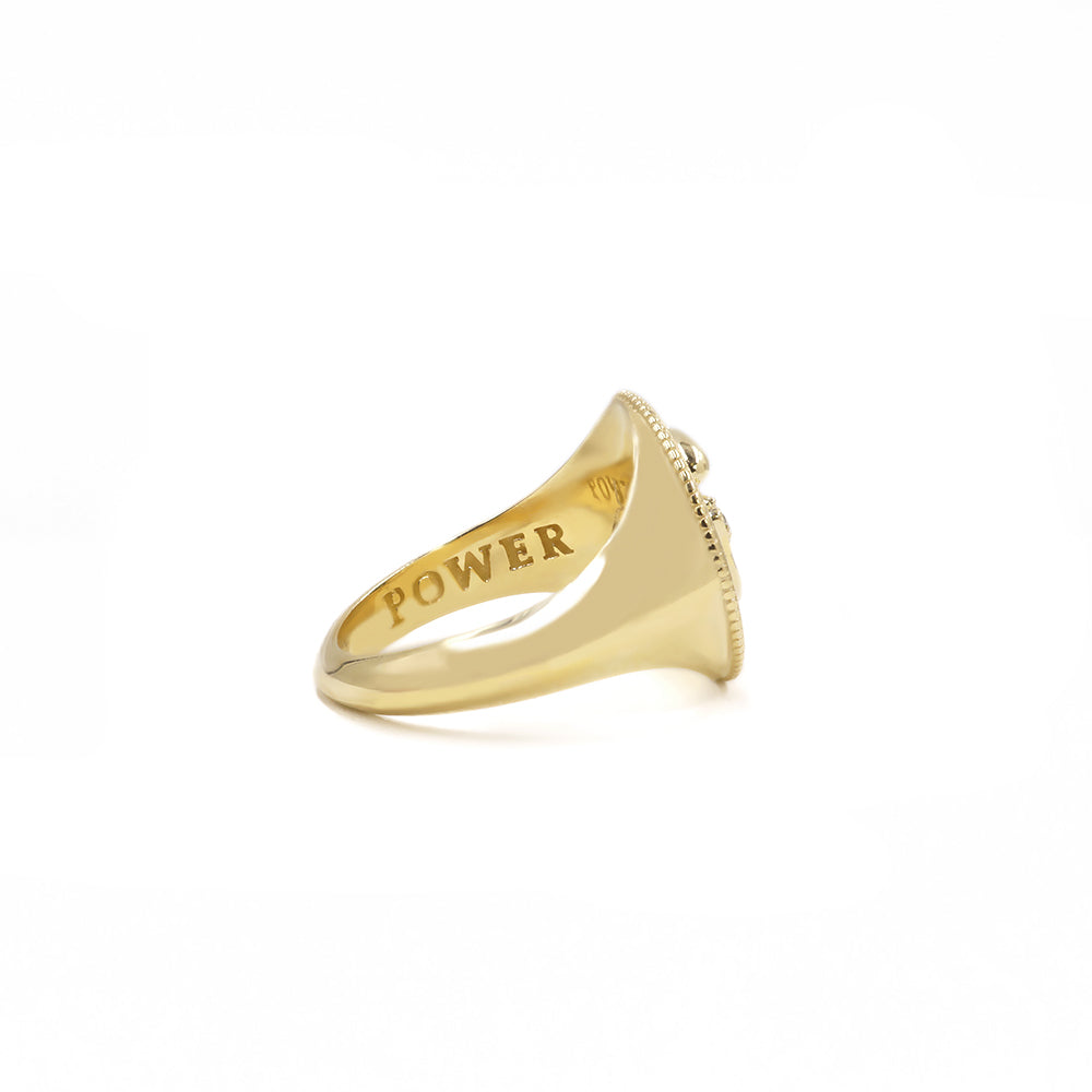 Daric signet ring, POWER