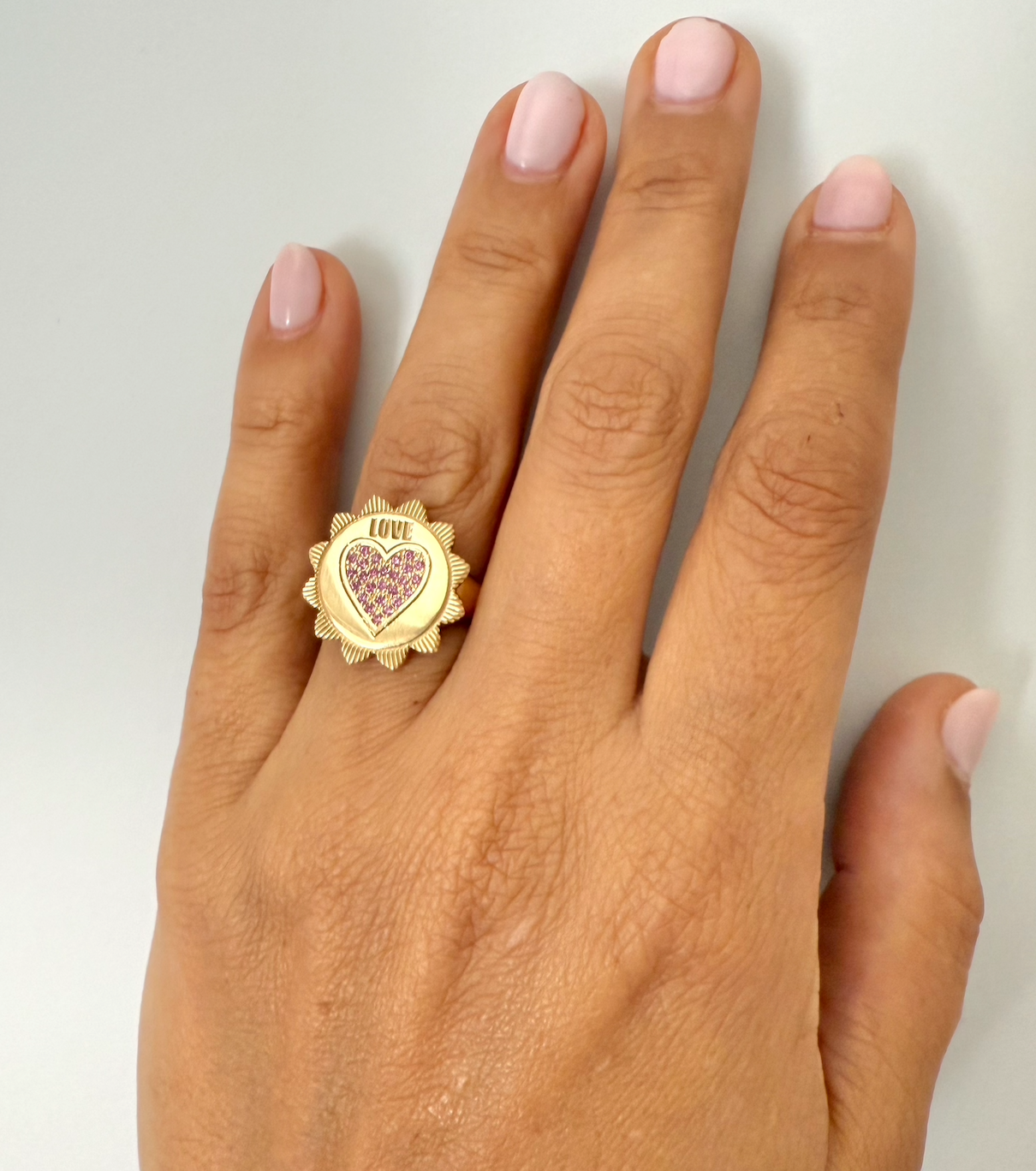 Sample Sale My Heart Signet Ring