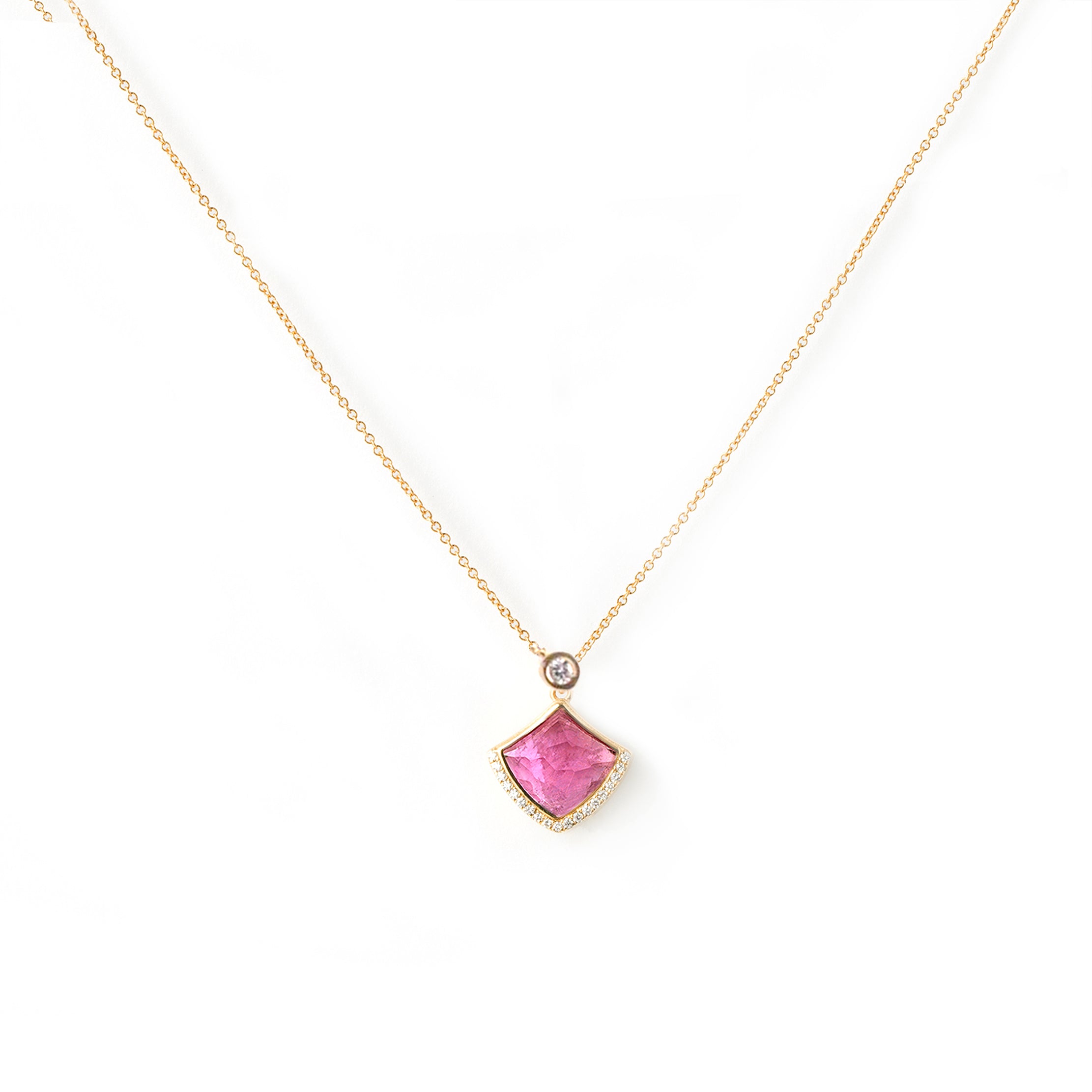 Sample Sale Kashan Pink tourmaline necklace