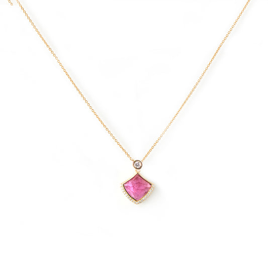 Sample Sale Kashan Pink tourmaline necklace