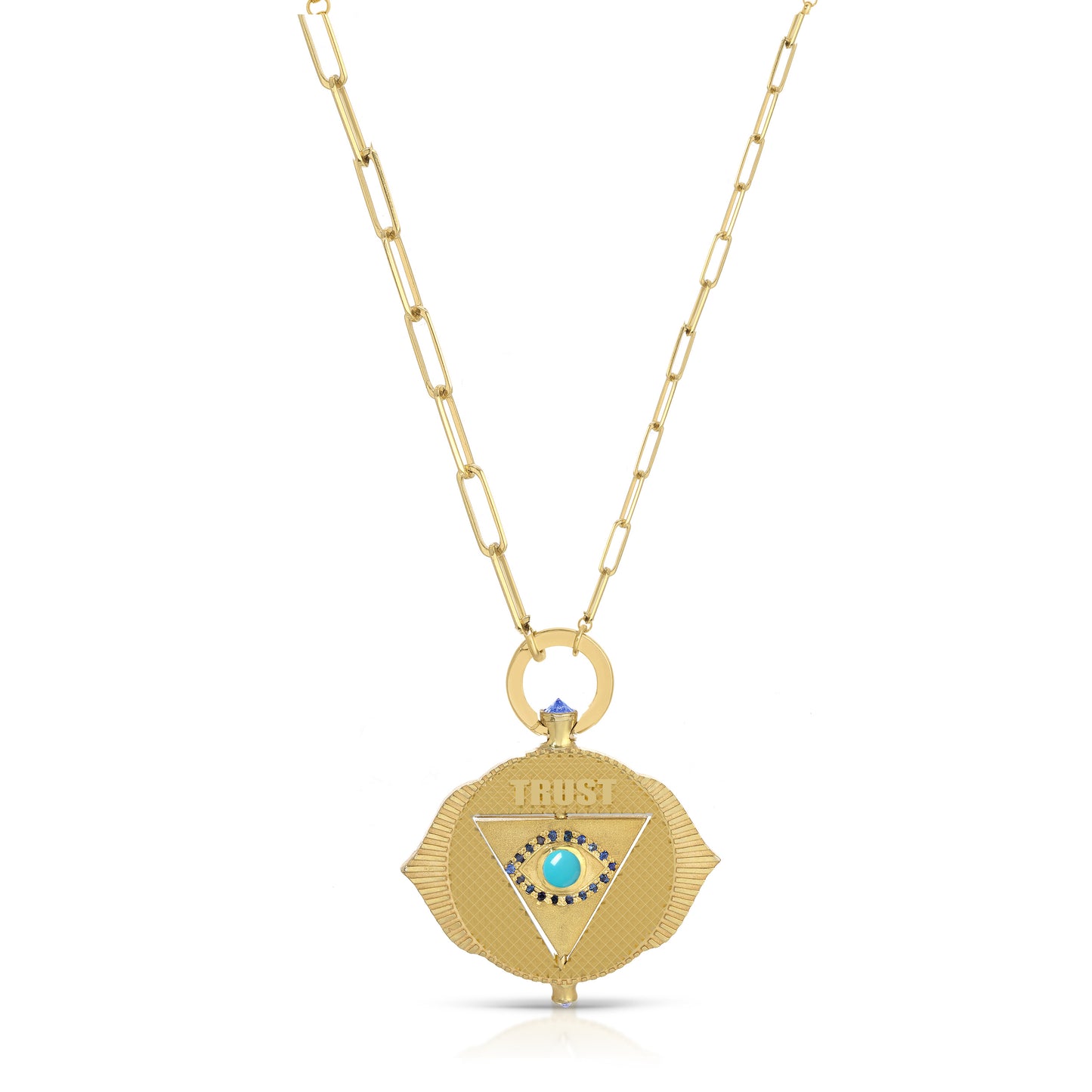 large Trust medallion