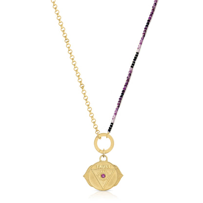 Small trust medallion