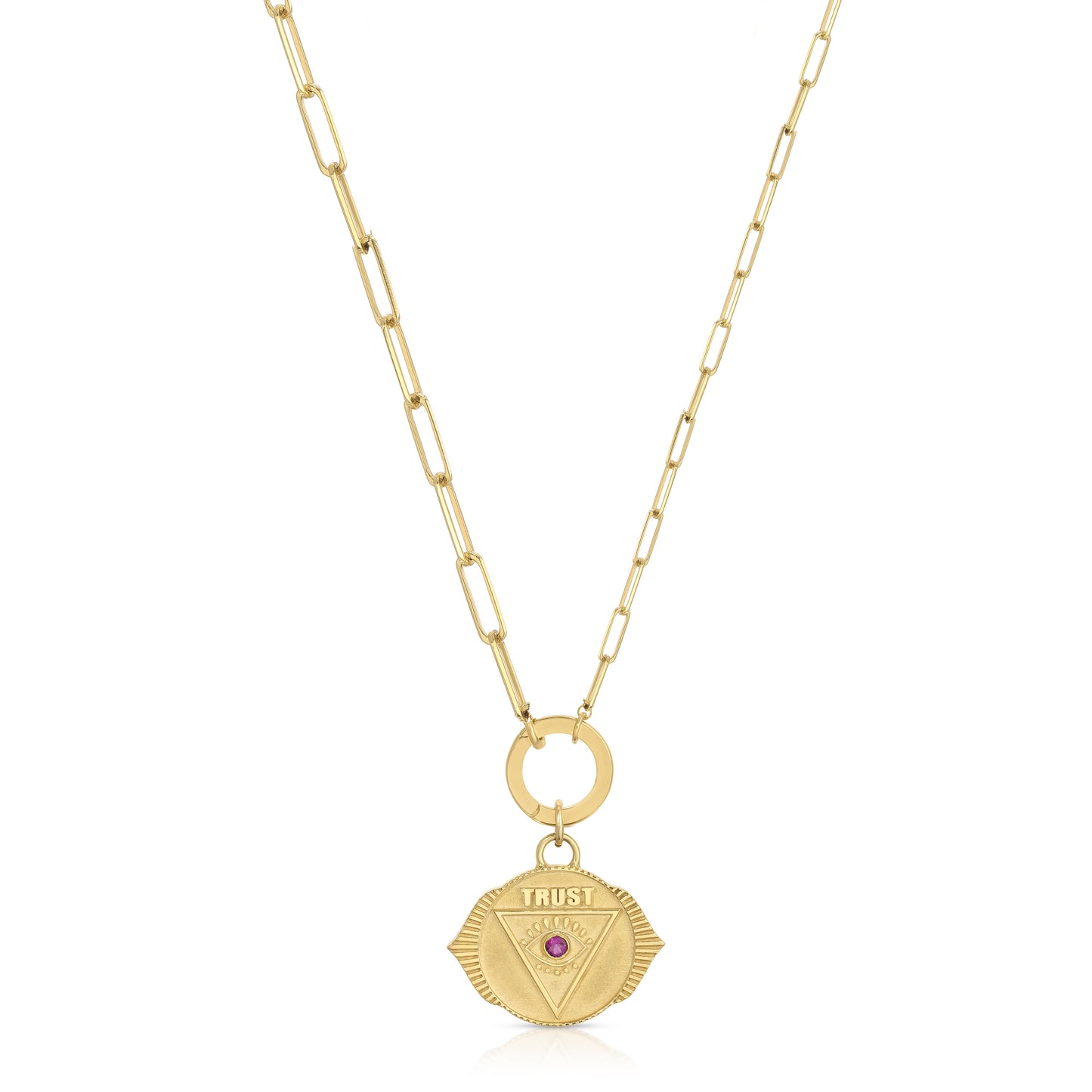 Small trust medallion