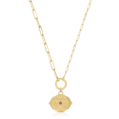 Small trust medallion