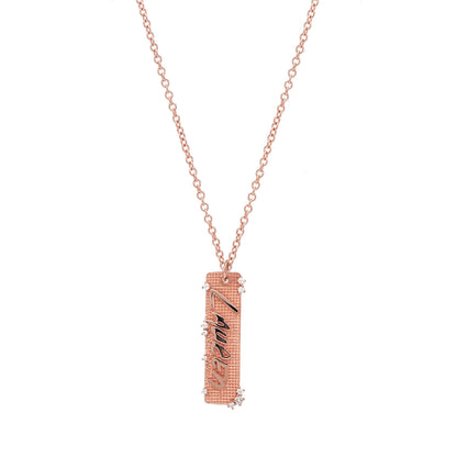 Bar Name necklace