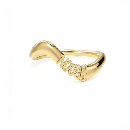 Name Wave ring