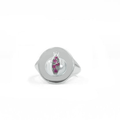 Daric signet ring, LOVE