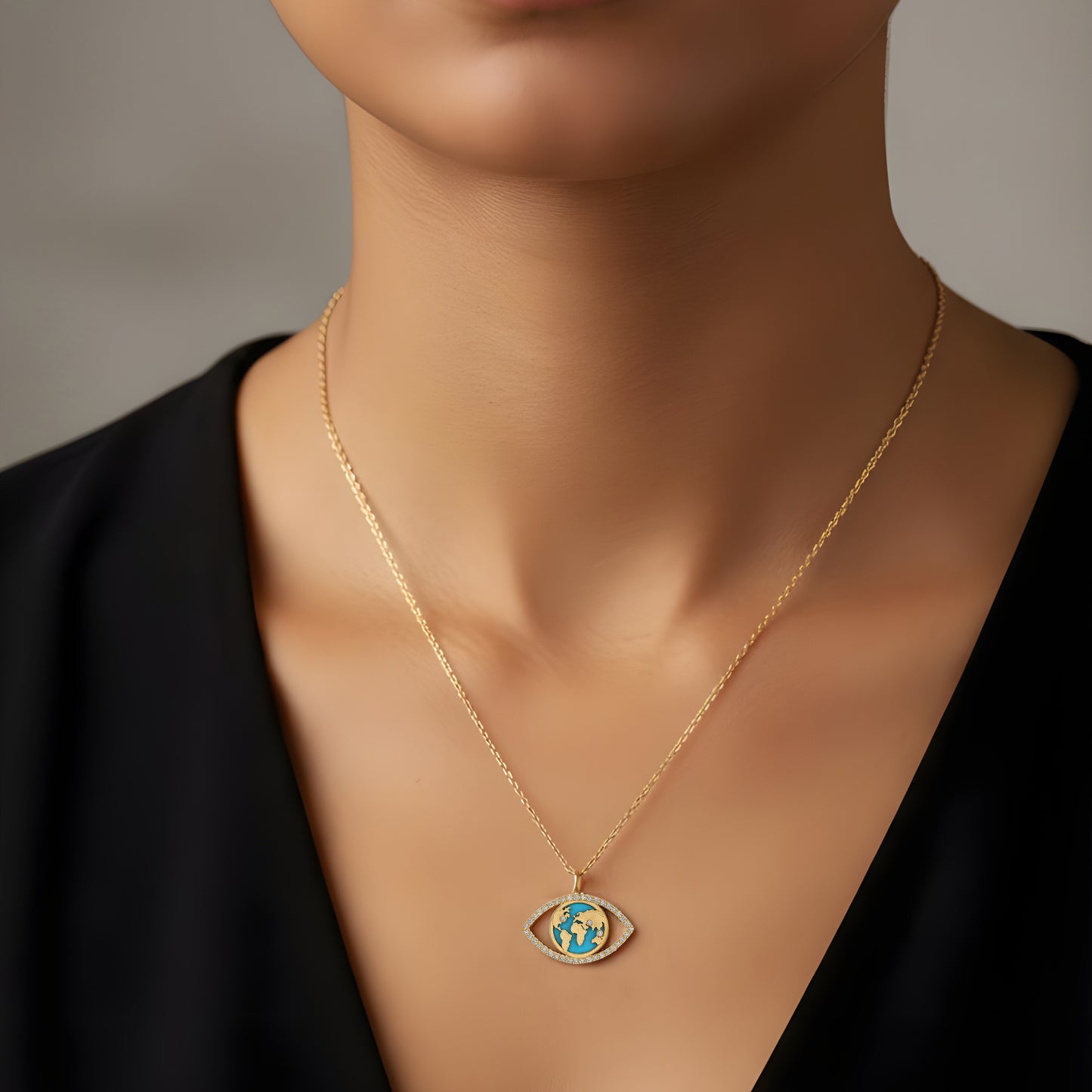 Globe Guardian Necklace