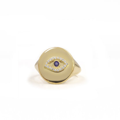 Daric signet ring, LUCK