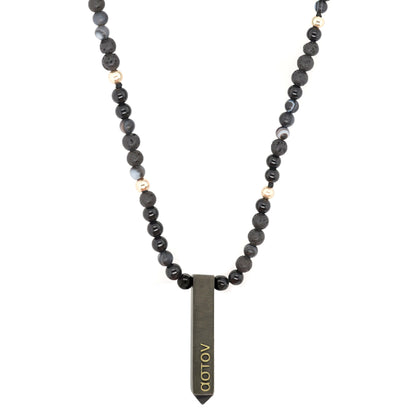 Mens Pentagonal Necklace